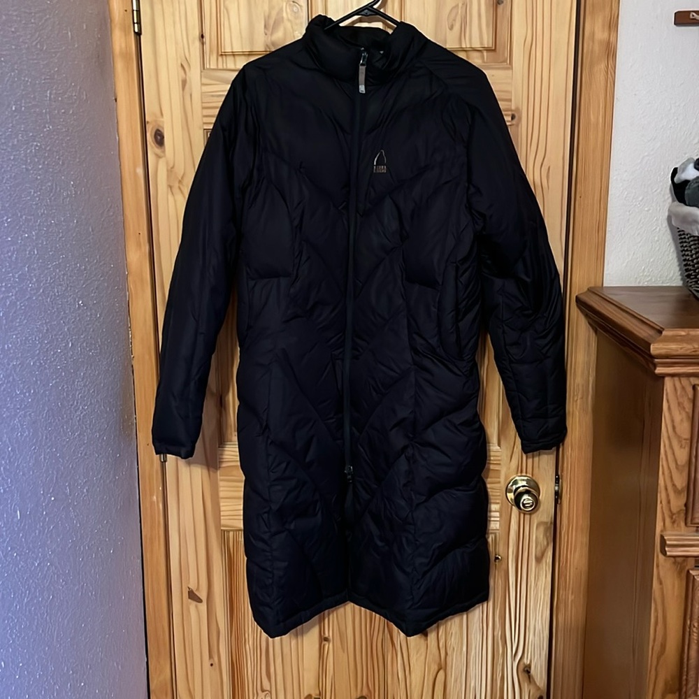 Sierra Designs long goose down jacket